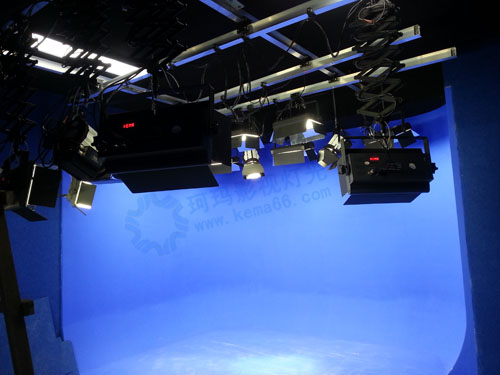 湖南中南大学演播室LED灯光装修项目效果图