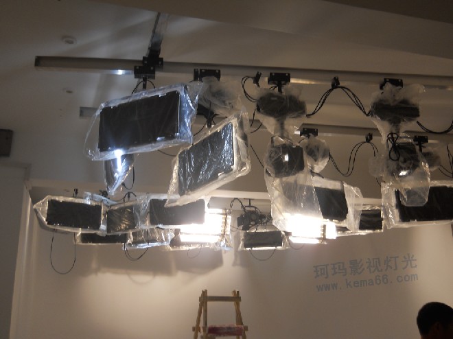 北京十九中虚拟演播室灯光工程图