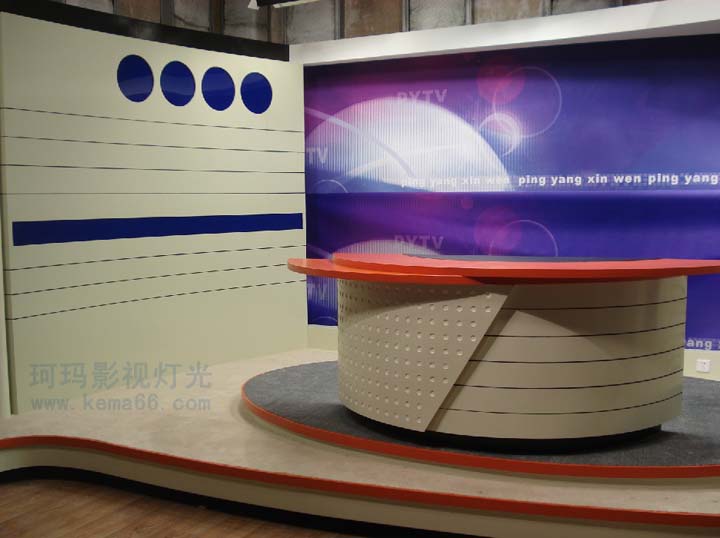 新闻演播室灯光
