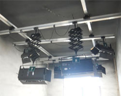 景德镇武警支队演播室灯光工程