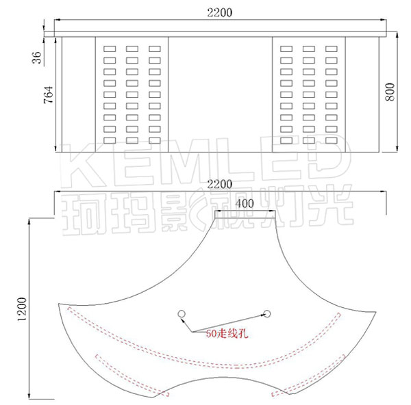 【电视台】新闻/访谈演播桌KM-201 【电视台】新闻/访谈演播桌KM-201