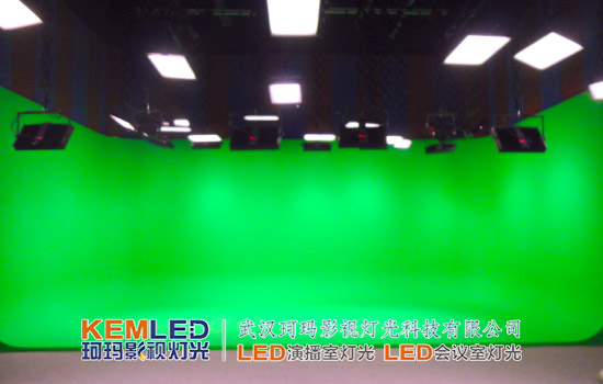 【KEMLED】虚拟演播室灯光案例实景图3
