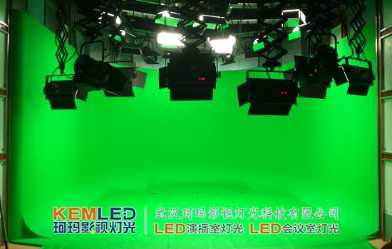 【KEMLED】LED演播室灯光工程案例图