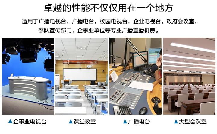 播音话筒CM-8060应用领域 播音话筒CM-8060应用领域