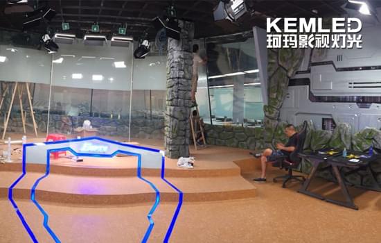 北京红庄国际文化保税创新园演播室灯光工程案例图一
