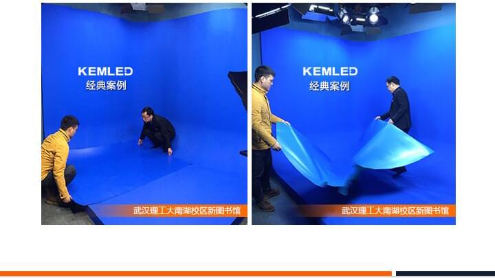 武汉理工大学南湖校区新图书馆虚拟演播室