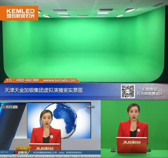 【KEMLED】蓝箱抠像效果展示图