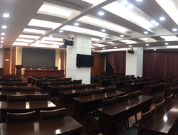 上海惠南区政府视频会议室灯光工程