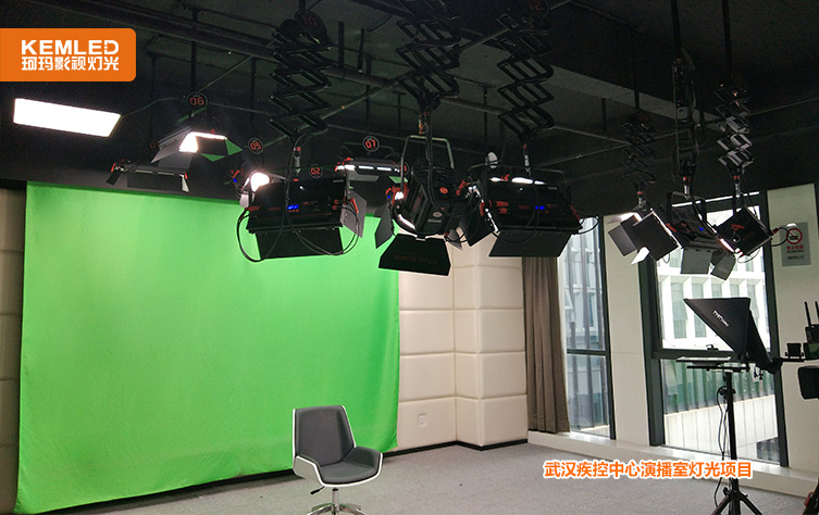 武汉疾控中心演播室