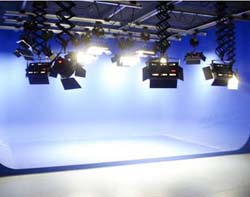 电视台:虚拟LED演播室灯光工程-福建光泽广播电视局