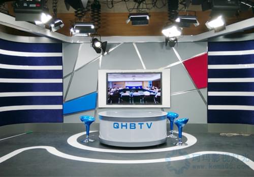 海南琼海电视台灯光效果图