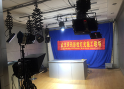 青海青藏铁路公司电视台演播室灯光改造