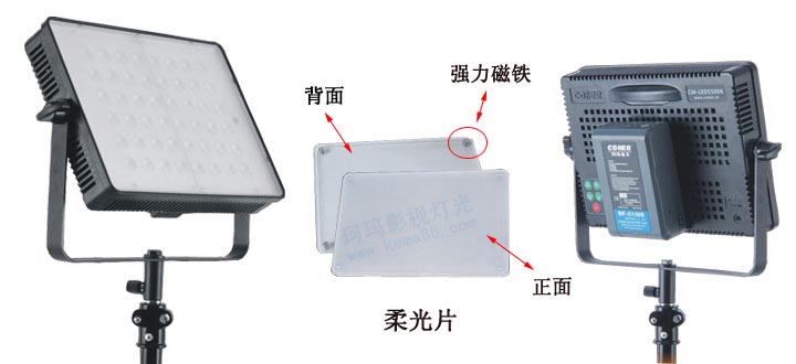 LED平板影视灯带柔光片图片展示