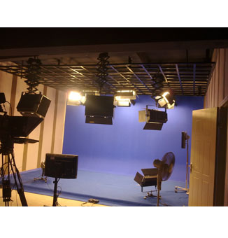 武汉市气象局虚拟蓝箱演播室