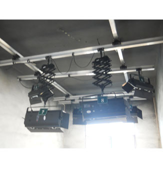 景德镇武警支队22平方米演播室灯光工程