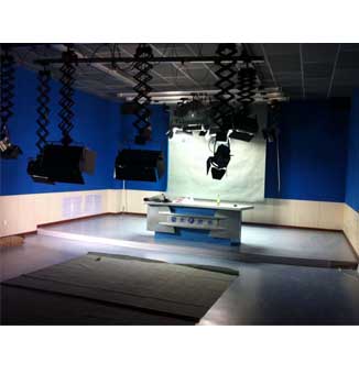 校园:新闻演播室灯光工程-甘肃兰州大学附中