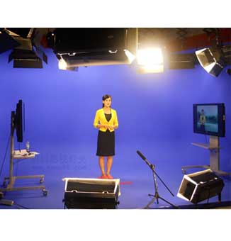 气象局:虚拟演播室灯光工程-湖北气象局