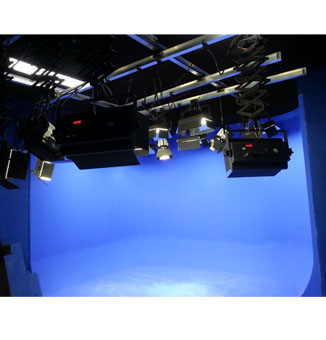 湖南省中南大学LED演播室灯光工程