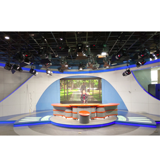 兰州财经大学商务传媒学院全媒体演播室灯光工程