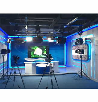 北京E20环境平台研究院演播室灯光+声学装修工程