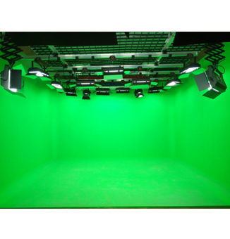 山东星感觉影视文化传媒虚拟演播室灯光工程