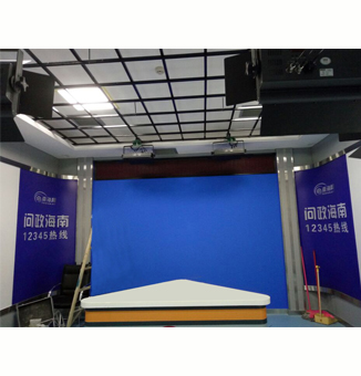 海南省12345管理中心虚拟演播室灯光工程