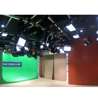 海南省琼中电视台综合演播室灯光工程