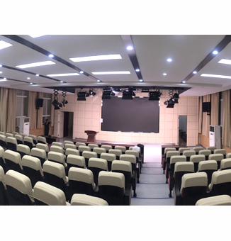 武汉大学工学部报告厅灯光工程