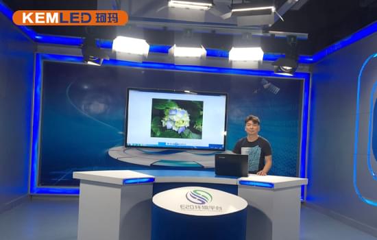 北京E20环境研究平台演播室灯光实例图