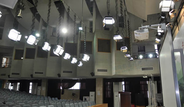 武汉大学会议室灯光工程效果图