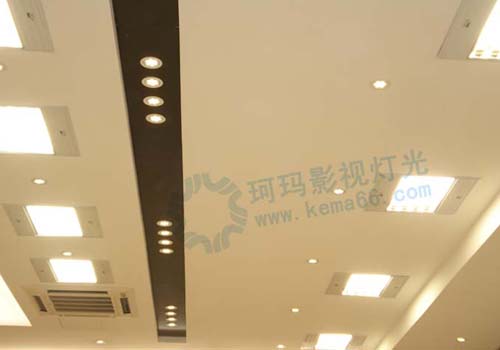 武汉市邮政局视频会议室灯光工程