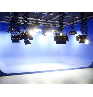 电视台:虚拟LED演播室灯光工程-福建光泽广播电视局
